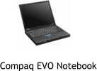 Compaq EVO Notebook Memory